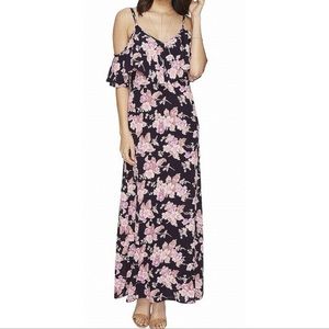 Revolve FLYNN SKYE black floral maxi dress